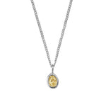 Kara Yoo-Ami Necklace-Necklaces-Sterling Silver, Butter-Blue Ruby Jewellery-Vancouver Canada