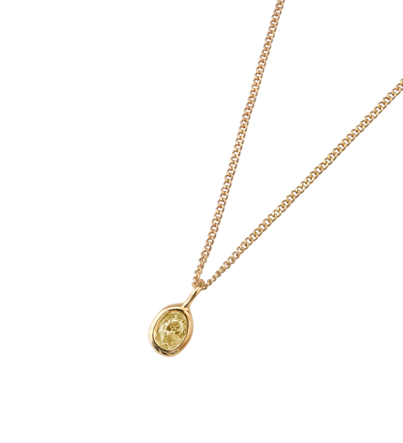 Ami Necklace 14k Gold Plated, Butter