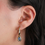 Kara Yoo-Ami Hoops-Earrings-Blue Ruby Jewellery-Vancouver Canada