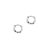 Lara Hoops, Small Sterling Silver
