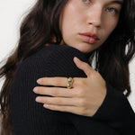 Willa Ring 14k Gold Plated / 6