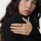 Willa Ring 14k Gold Plated / 6