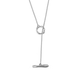 Kara Yoo-Lara Necklace-Necklaces-Sterling Silver-Blue Ruby Jewellery-Vancouver Canada