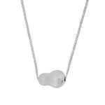 Kara Yoo-Willa Necklace-Necklaces-Sterling Silver-Blue Ruby Jewellery-Vancouver Canada