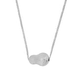 Kara Yoo-Willa Necklace-Necklaces-Sterling Silver-Blue Ruby Jewellery-Vancouver Canada