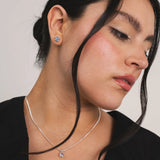 Kara Yoo-Birthstone Necklace-Necklaces-Blue Ruby Jewellery-Vancouver Canada