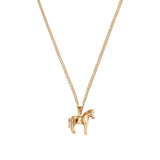 Kara Yoo-Lunar Horse Necklace-Necklaces-Blue Ruby Jewellery-Vancouver Canada
