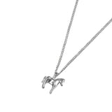 Lunar Horse Necklace Sterling Silver