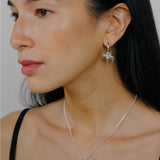 Lunar Horse Hoops Sterling Silver