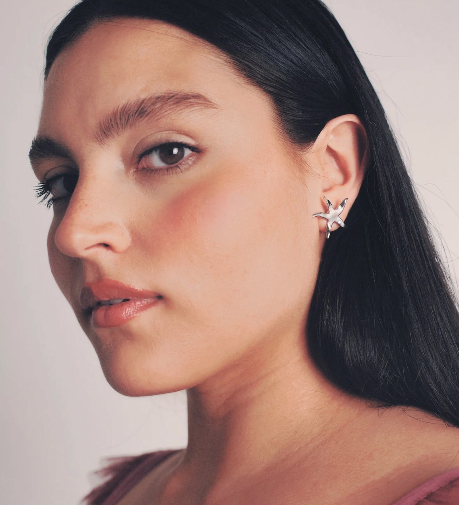 Kara Yoo-Estelle Studs Medium-Earrings-Blue Ruby Jewellery-Vancouver Canada