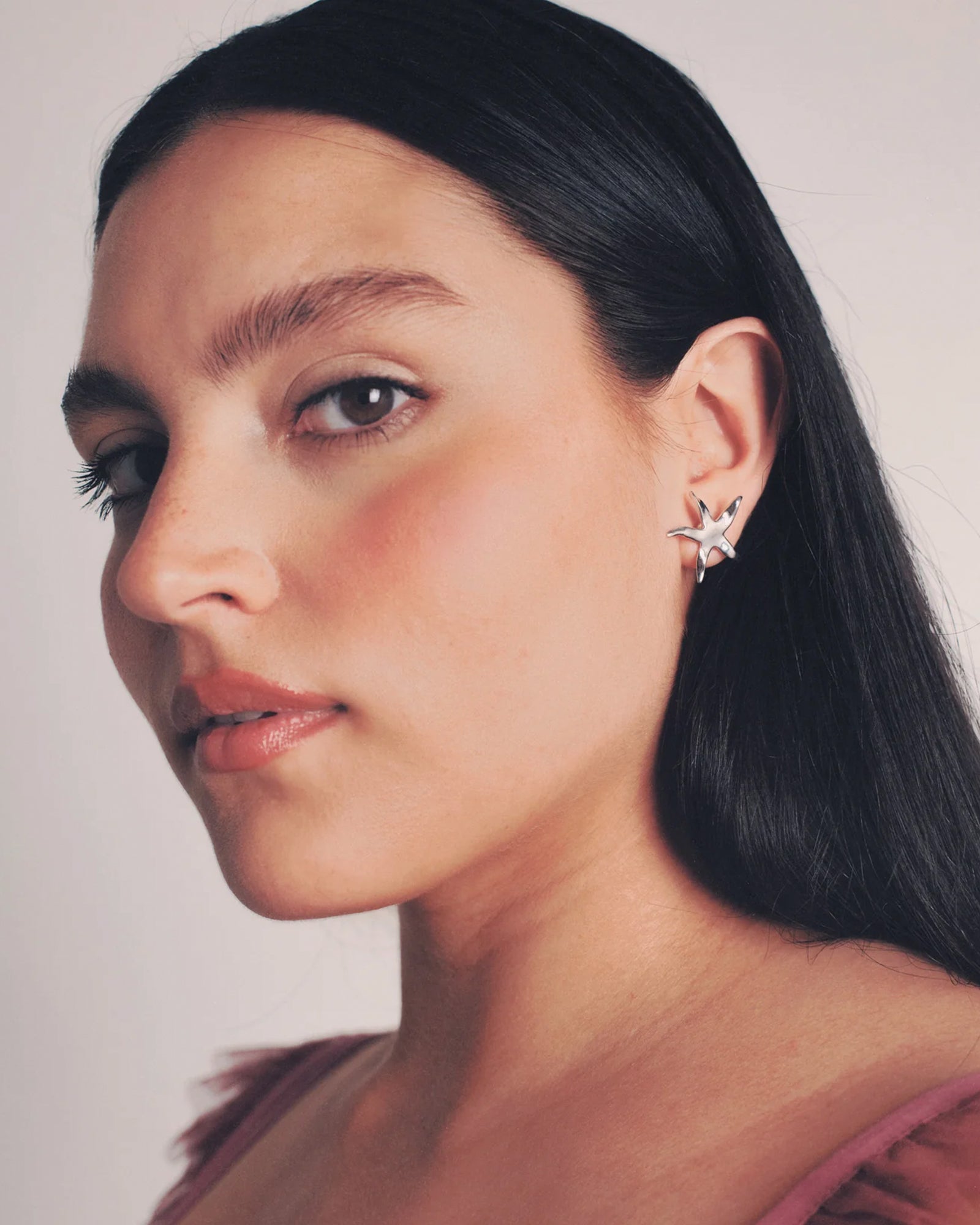 Kara Yoo-Estelle Studs Medium-Earrings-Blue Ruby Jewellery-Vancouver Canada