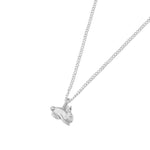 Kara Yoo-Bunny Necklace-Necklaces-Sterling Silver-Blue Ruby Jewellery-Vancouver Canada