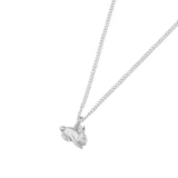 Kara Yoo-Bunny Necklace-Necklaces-Sterling Silver-Blue Ruby Jewellery-Vancouver Canada