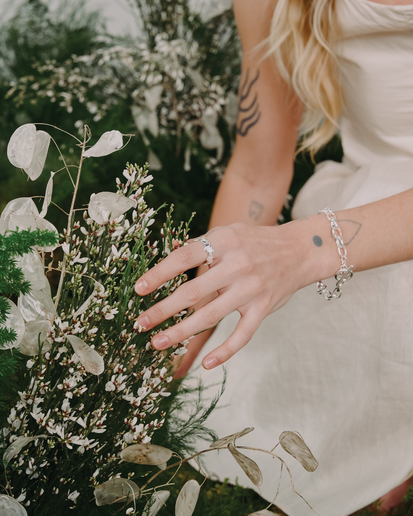 Lucy Bracelet Silver Plated / Small