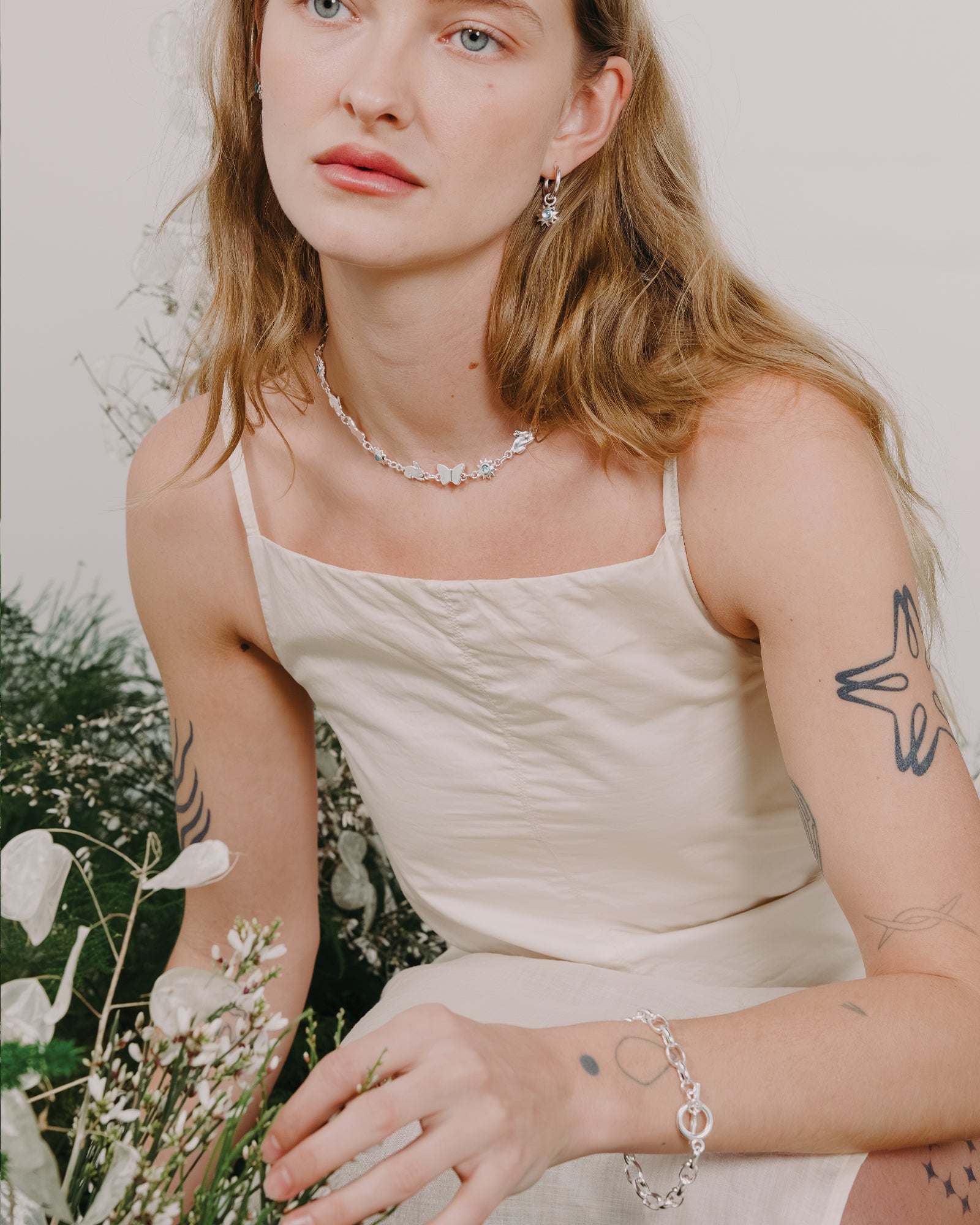 Lucy Bracelet Silver Plated / Small