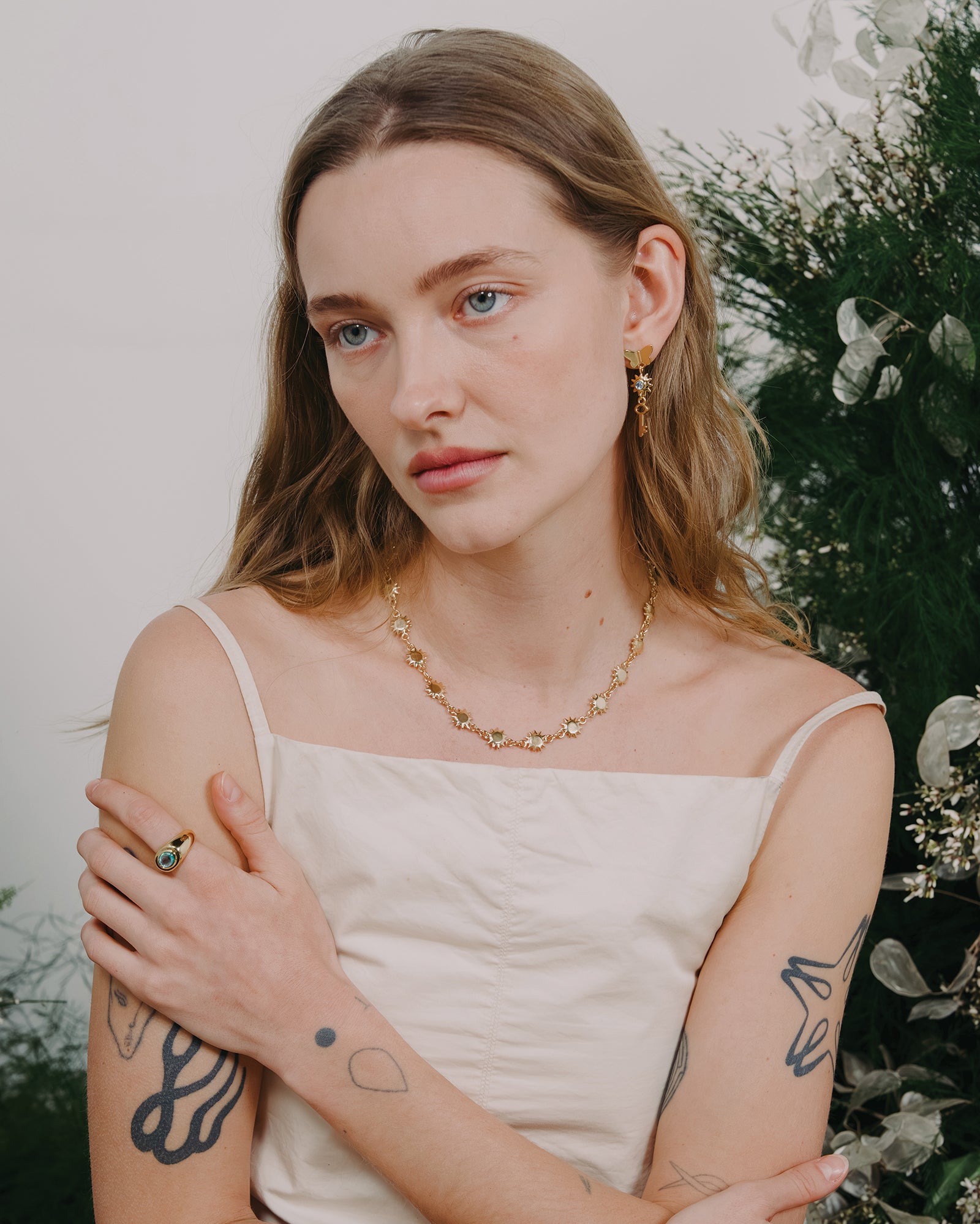 Alice Earrings 14k Gold Plated