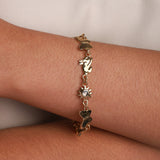 Kara Yoo-Alice Bracelet-Bracelets-Blue Ruby Jewellery-Vancouver Canada