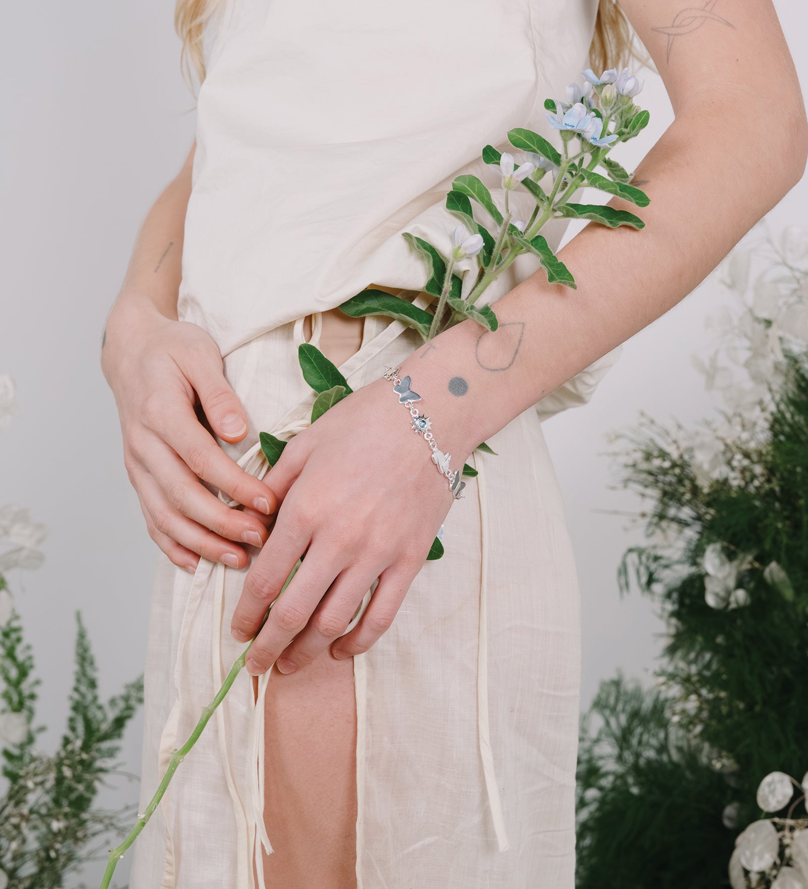 Alice Bracelet Silver Plated