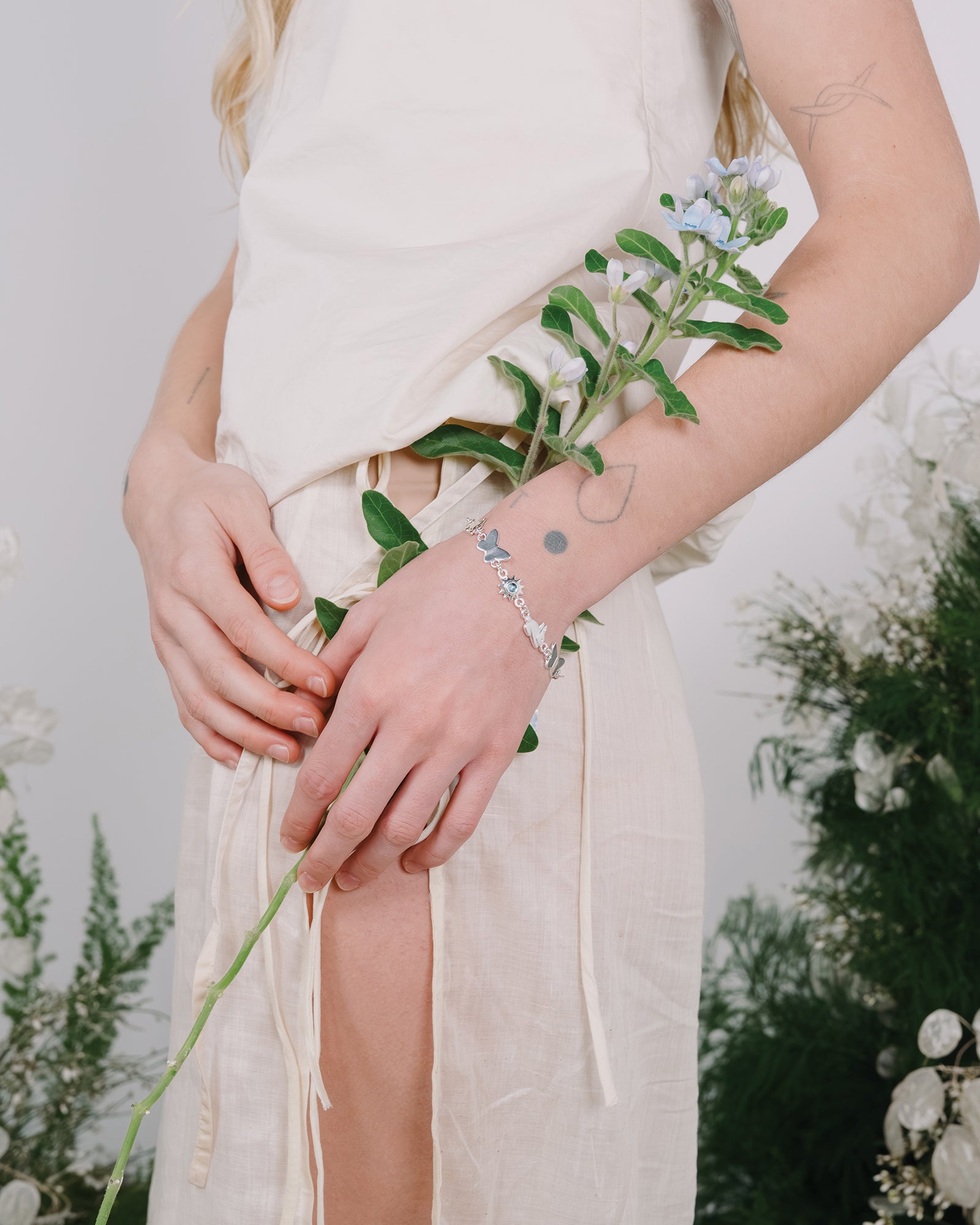 Alice Bracelet Silver Plated