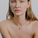 Alba Necklace 14k Gold Plated, Sky
