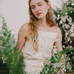 Alba Charm Hoops Sterling Silver, Silver Plated, Sky