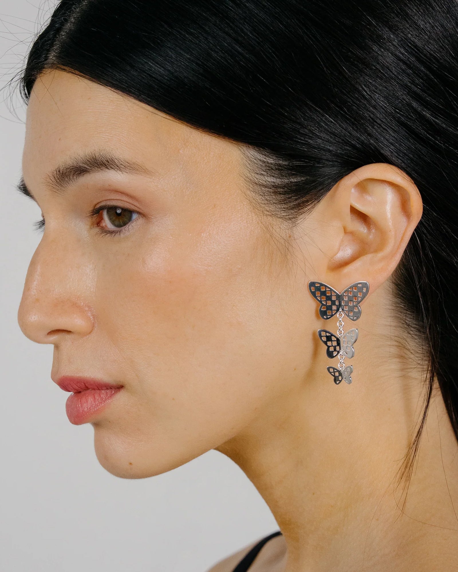 Mirelle Earrings Silver Plated