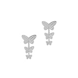 Mirelle Earrings Silver Plated