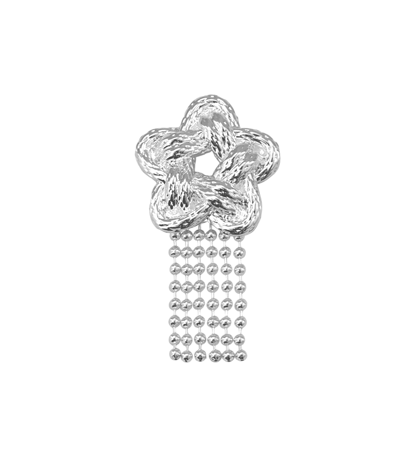 Kara Yoo-Sera Brooch-Accessories-Silver Plated-Blue Ruby Jewellery-Vancouver Canada