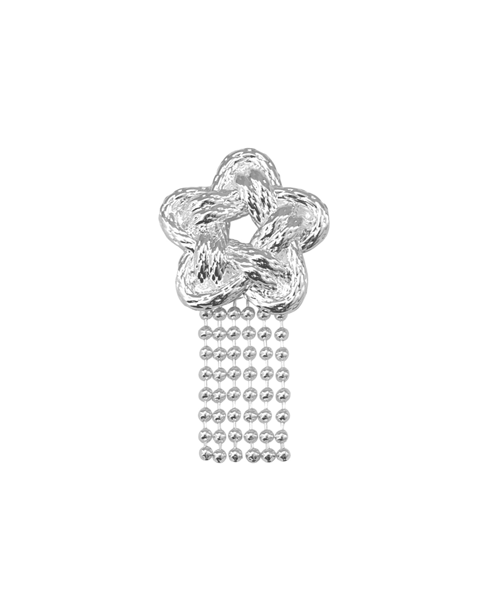 Kara Yoo-Sera Brooch-Accessories-Silver Plated-Blue Ruby Jewellery-Vancouver Canada