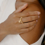 Kara Yoo-Sera Charm Ring-Rings-Blue Ruby Jewellery-Vancouver Canada