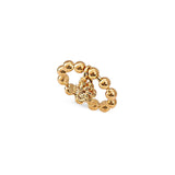 Kara Yoo-Sera Charm Ring-Rings-14k Gold Plated-5-Blue Ruby Jewellery-Vancouver Canada