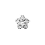 Kara Yoo-Sera Hair Barrette-Accessories-Silver Plated-Blue Ruby Jewellery-Vancouver Canada