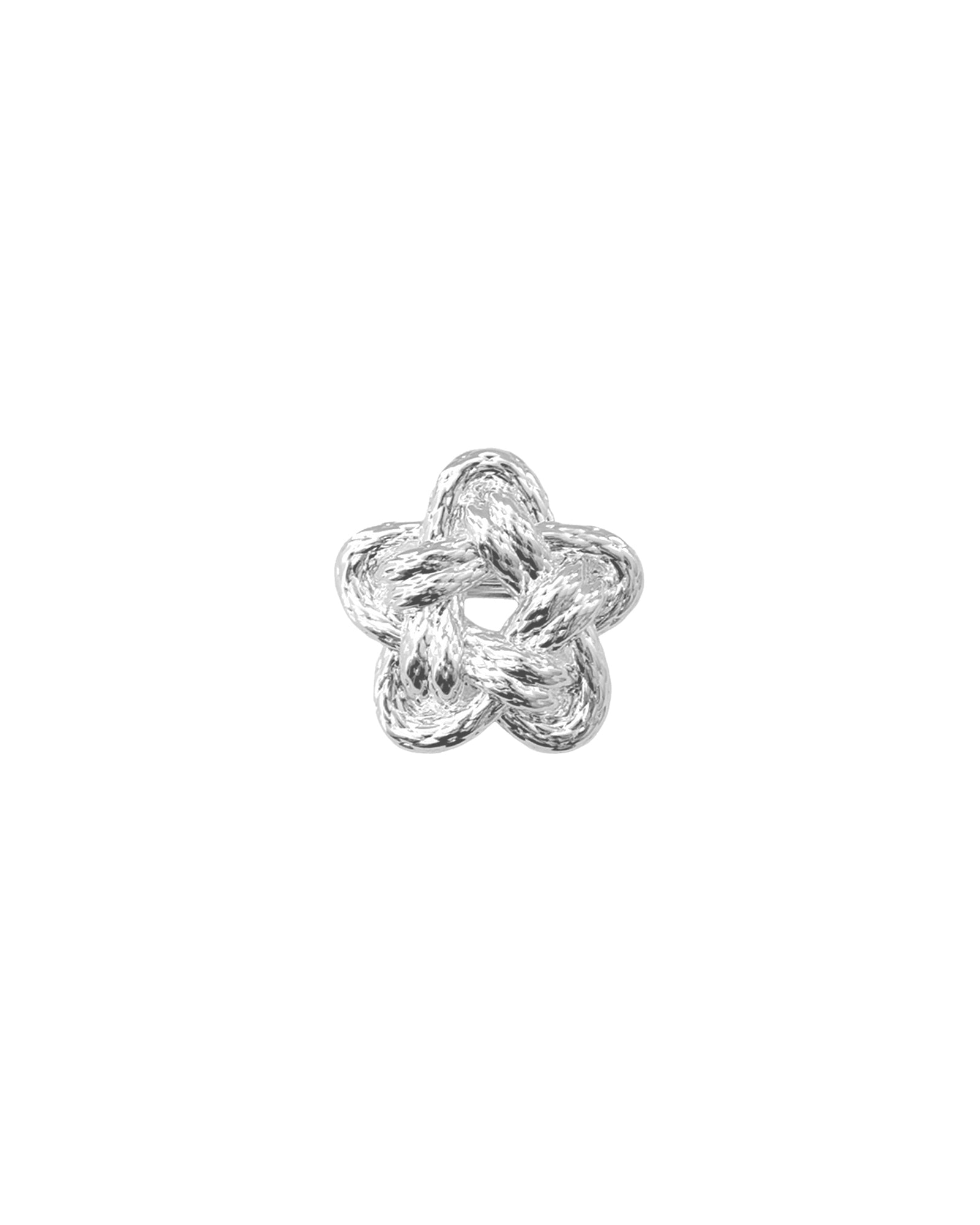 Kara Yoo-Sera Hair Barrette-Accessories-Silver Plated-Blue Ruby Jewellery-Vancouver Canada