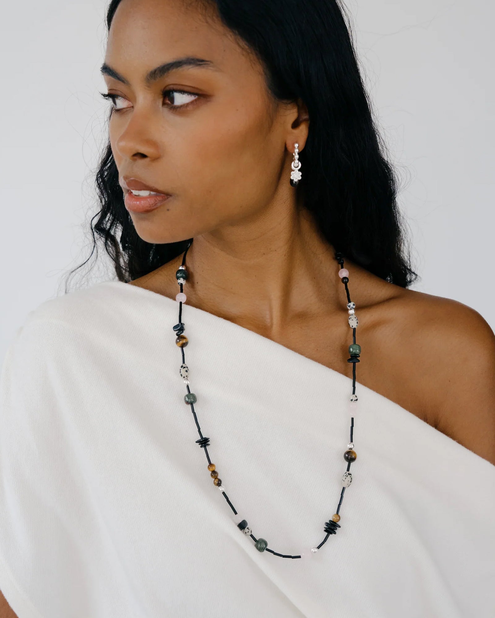 Kara Yoo-Nadia Necklace | Long-Necklaces-Blue Ruby Jewellery-Vancouver Canada