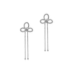 Kara Yoo-Joi Earrings-Earrings-Silver Plated-Blue Ruby Jewellery-Vancouver Canada