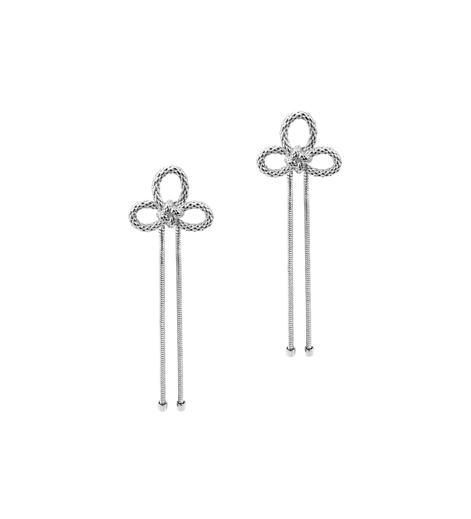 Kara Yoo-Joi Earrings-Earrings-Silver Plated-Blue Ruby Jewellery-Vancouver Canada