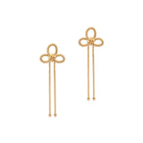 Kara Yoo-Joi Earrings-Earrings-14k Gold Plated-Blue Ruby Jewellery-Vancouver Canada