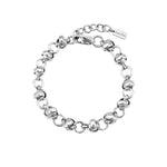 Kara Yoo-Lina Bracelet-Bracelets-Silver Plated-Blue Ruby Jewellery-Vancouver Canada