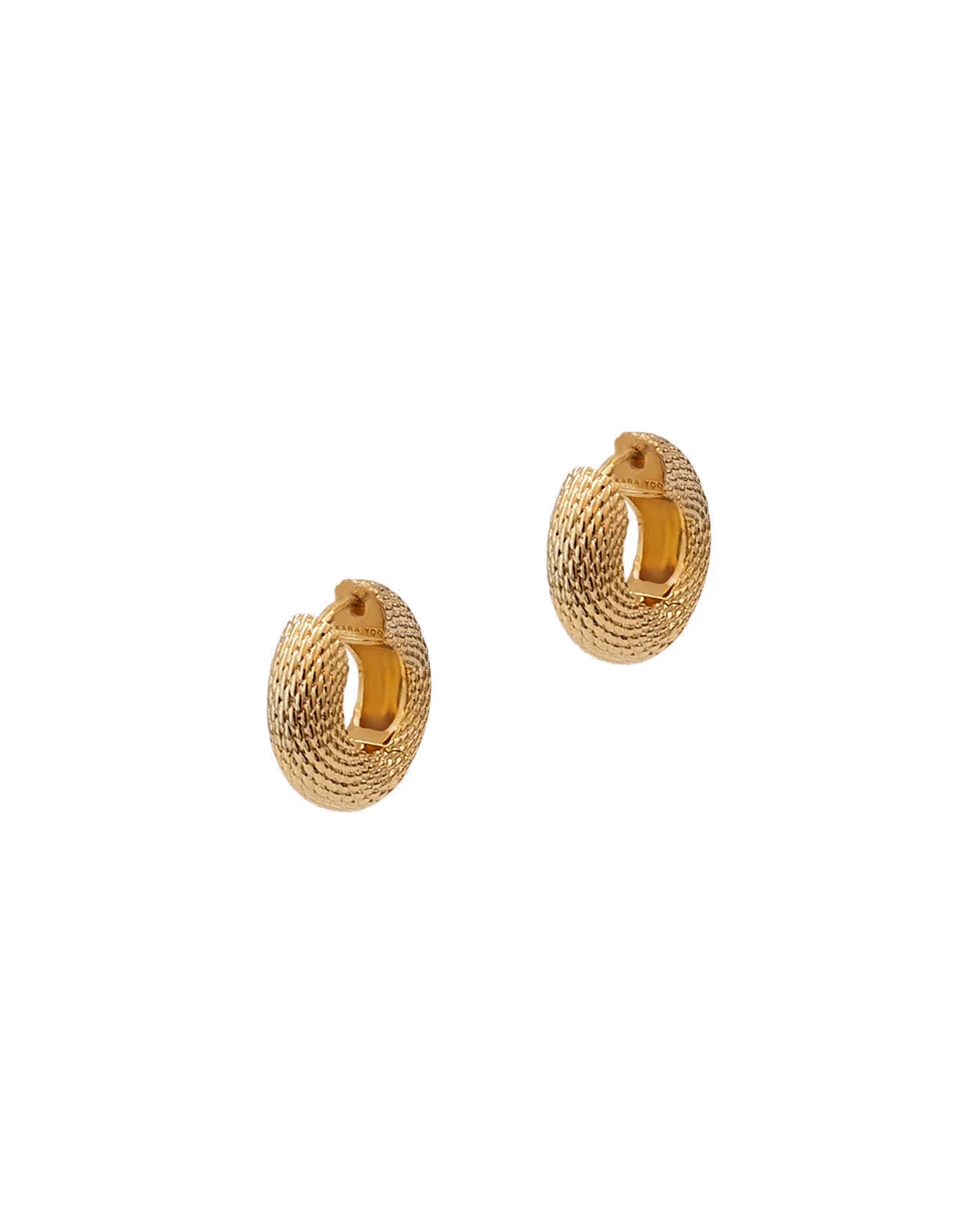 Kara Yoo-Nara Hoops-Earrings-Blue Ruby Jewellery-Vancouver Canada