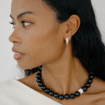 Kara Yoo-Jisu Necklace | Black Onyx-Necklaces-Blue Ruby Jewellery-Vancouver Canada