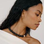 Kara Yoo-Jisu Necklace | Black Onyx-Necklaces-Blue Ruby Jewellery-Vancouver Canada