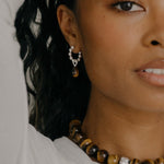 Kara Yoo-Jisu Necklace | Tigers Eye-Necklaces-Blue Ruby Jewellery-Vancouver Canada