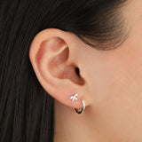 Kris Nations-Classic Huggies | 12mm-Earrings-Blue Ruby Jewellery-Vancouver Canada