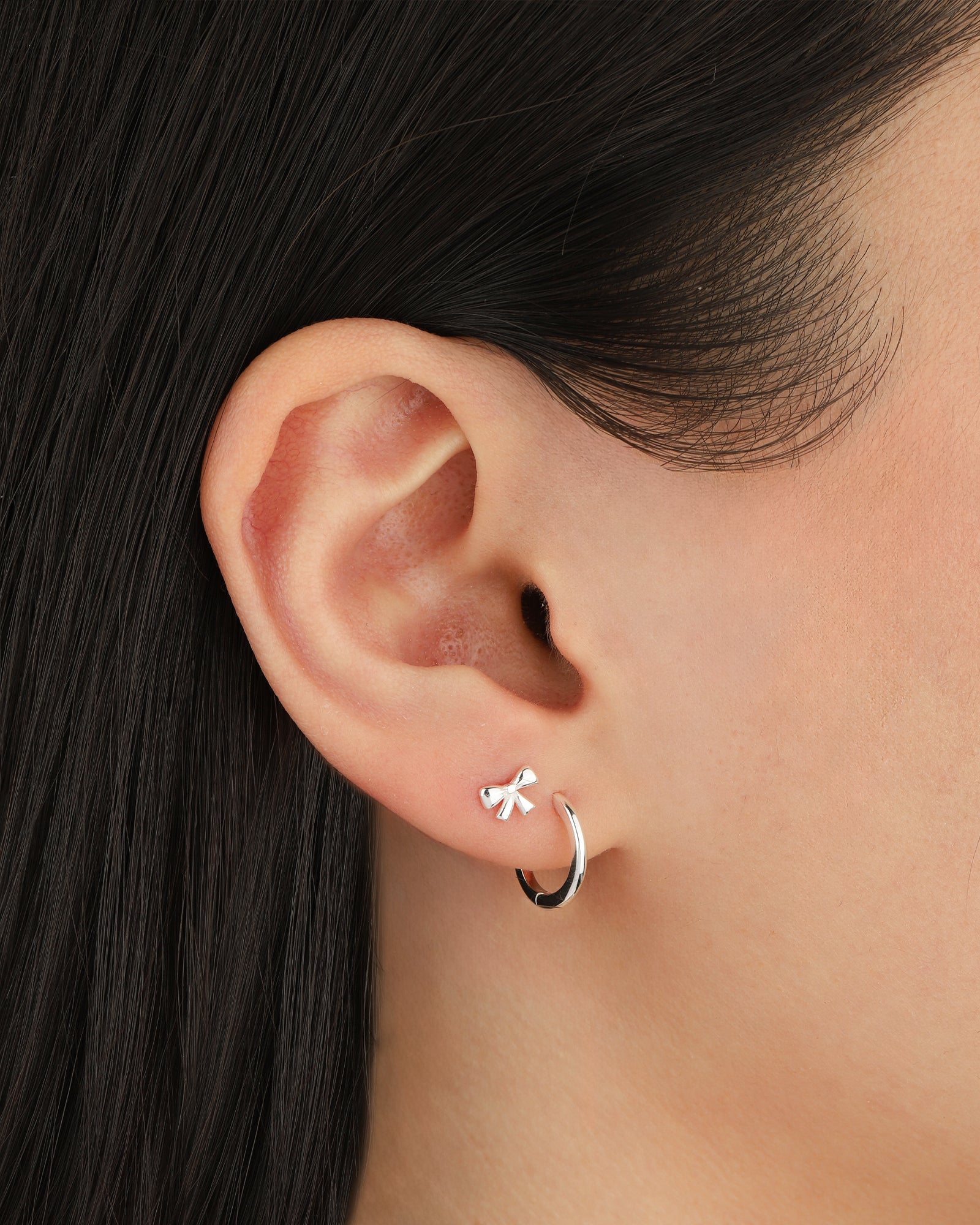 Kris Nations-Classic Huggies | 12mm-Earrings-Blue Ruby Jewellery-Vancouver Canada