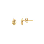 Ladybug Studs 18k Gold Vermeil