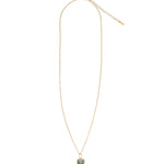 Kris Nations-Abalone Heart Charm Necklace-Necklaces-Blue Ruby Jewellery-Vancouver Canada