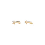 Kris Nations-Shooting Star Stud Earrings-Earrings-Blue Ruby Jewellery-Vancouver Canada