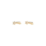 Kris Nations-Shooting Star Stud Earrings-Earrings-Blue Ruby Jewellery-Vancouver Canada