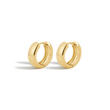 Luv AJ-Monaco Huggies-Earrings-Blue Ruby Jewellery-Vancouver Canada
