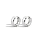 Luv AJ-Monaco Huggies-Earrings-Blue Ruby Jewellery-Vancouver Canada